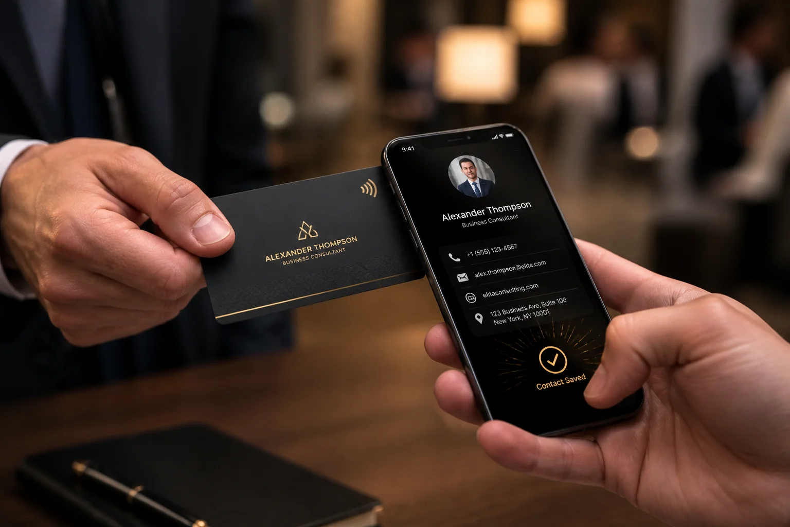 NFC-визитка: Как сделать и использовать цифровую визитку будущего
